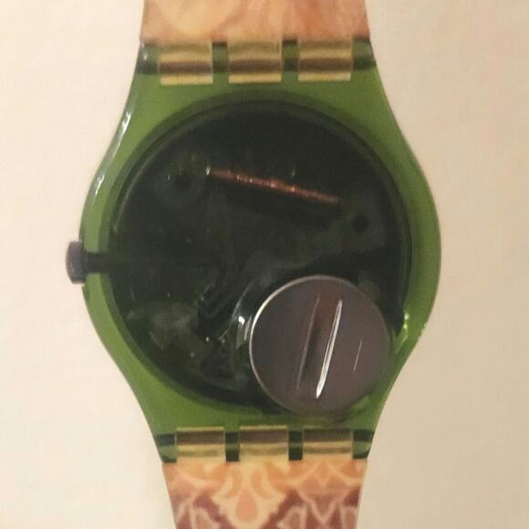 Swatch watch FRANCO GG110 1991 Standard Gents New old stock - Picture 4 of 9